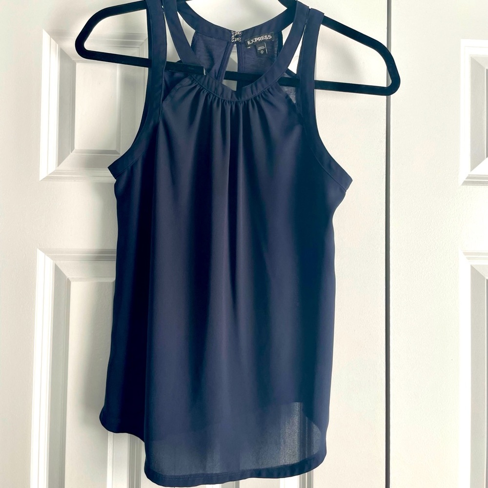 EXPRESS Sleeveless Dress Shirt -XS